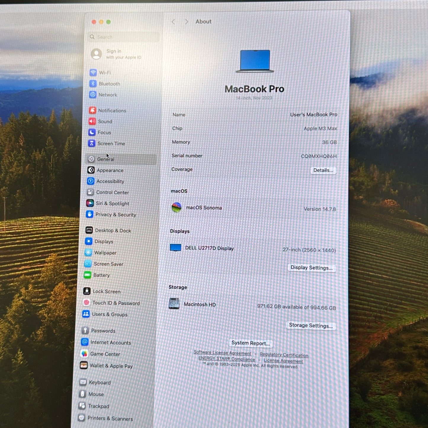 Broken 2023 Apple MacBook Pro 14" M3 Max 30C GPU 4.0GHz 36GB RAM 1TB SSD READ