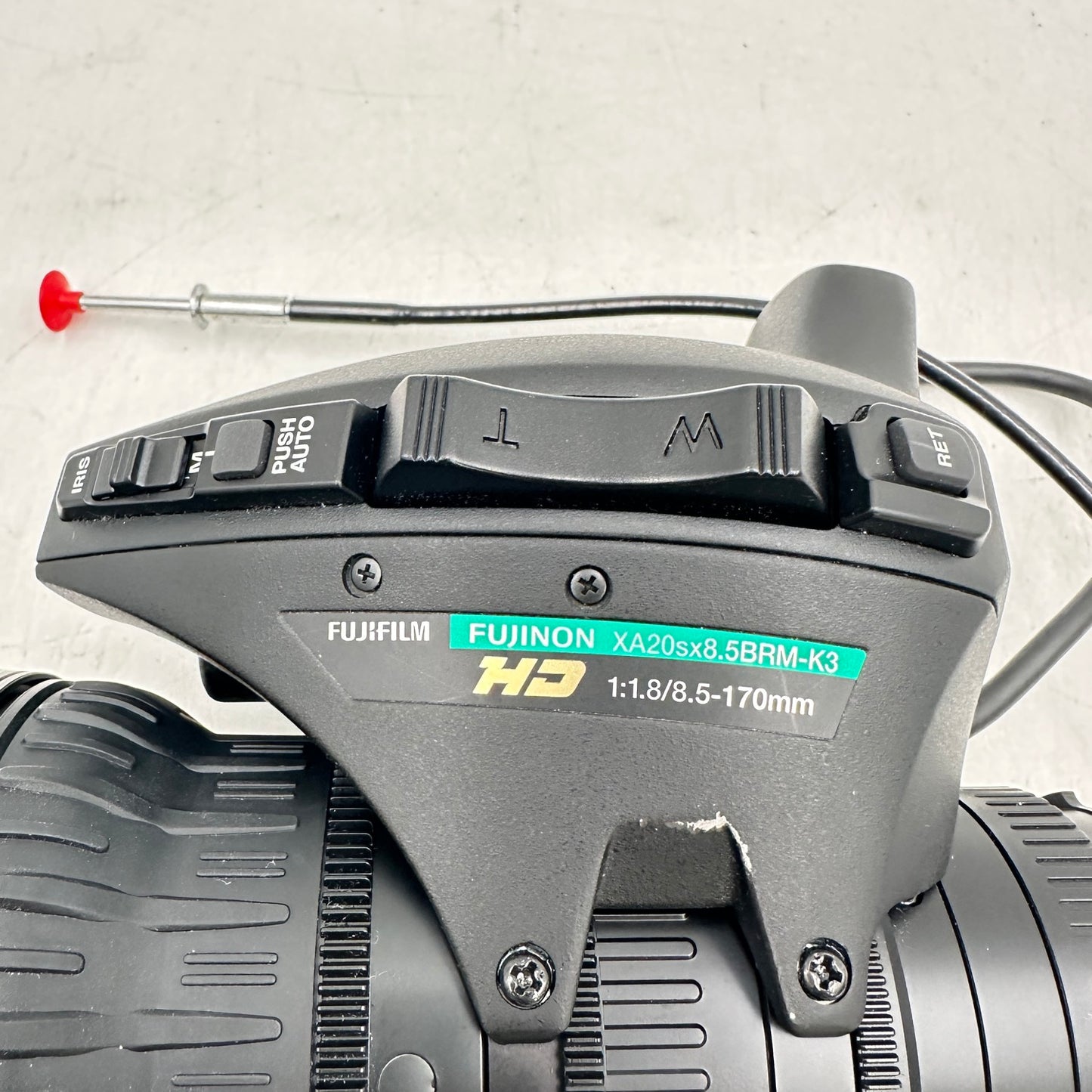 Fujinon HD TV Zoom Lens XA20sx8.5BRM‑K3 8.5-170mm f/1.8 2/3" B4 mount