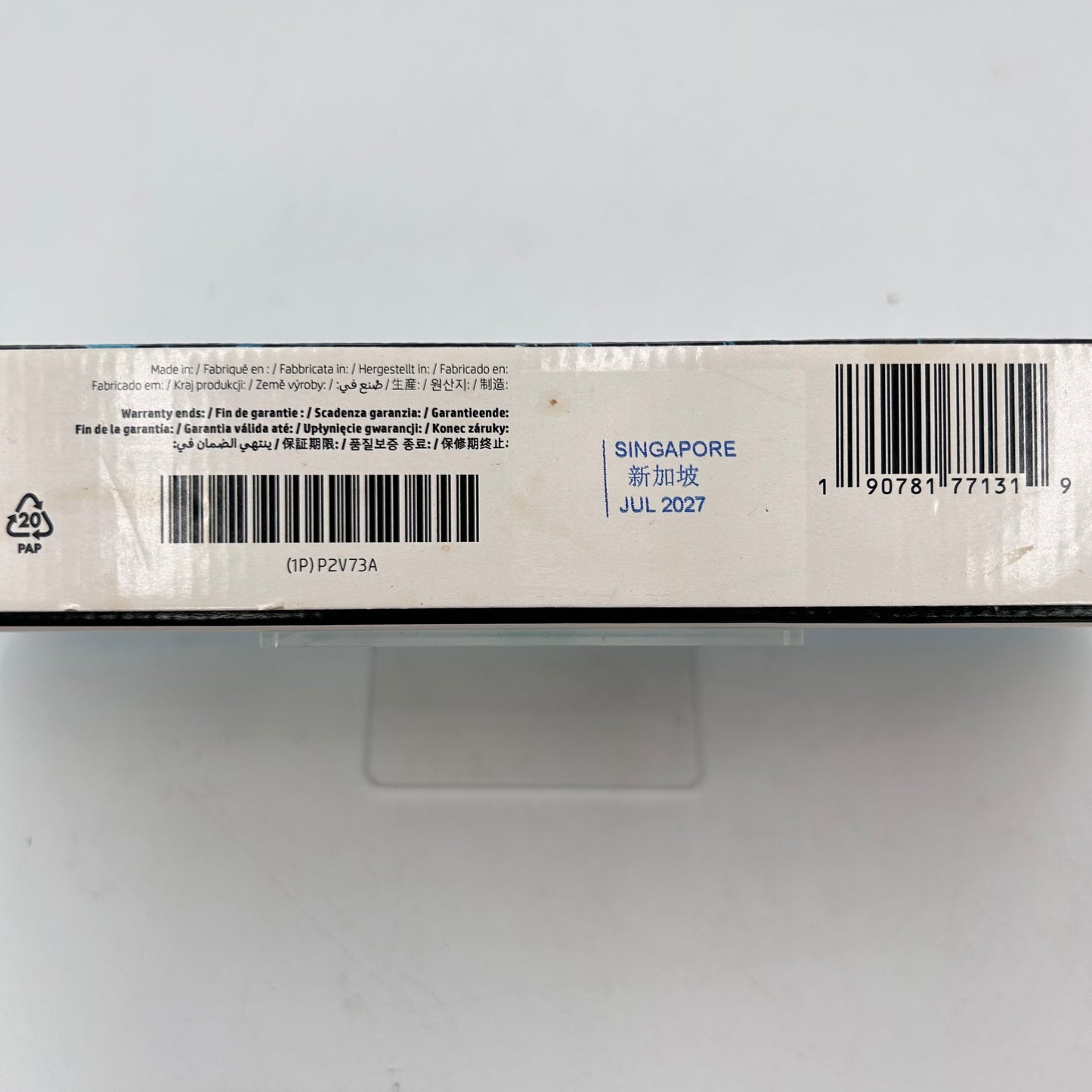 New HP Design Jet 730 P2V73A Photo Black Ink Cartridge 300ml