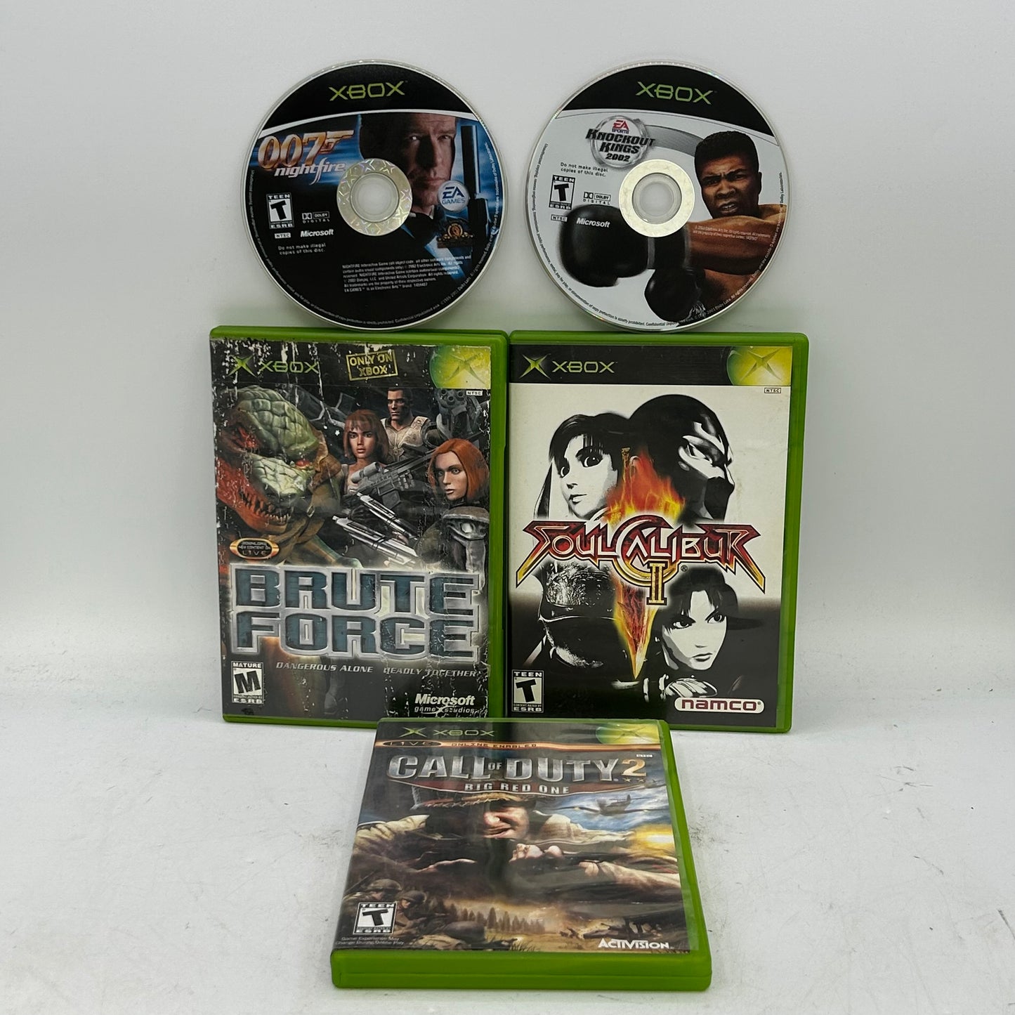 Lot of 5 Microsoft Original Xbox Games
