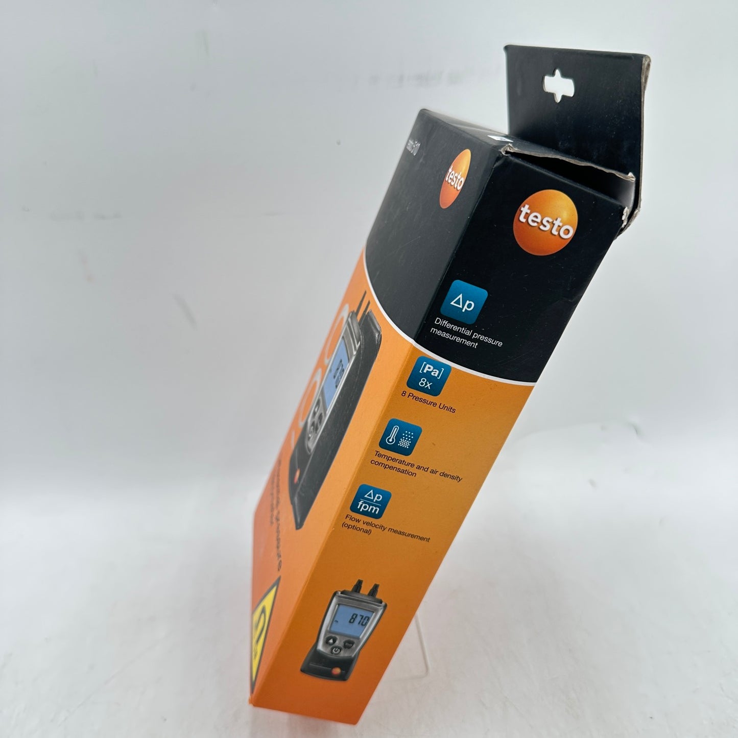 New Testo 510 Differential Pressure Manometer Tool 0563.051001