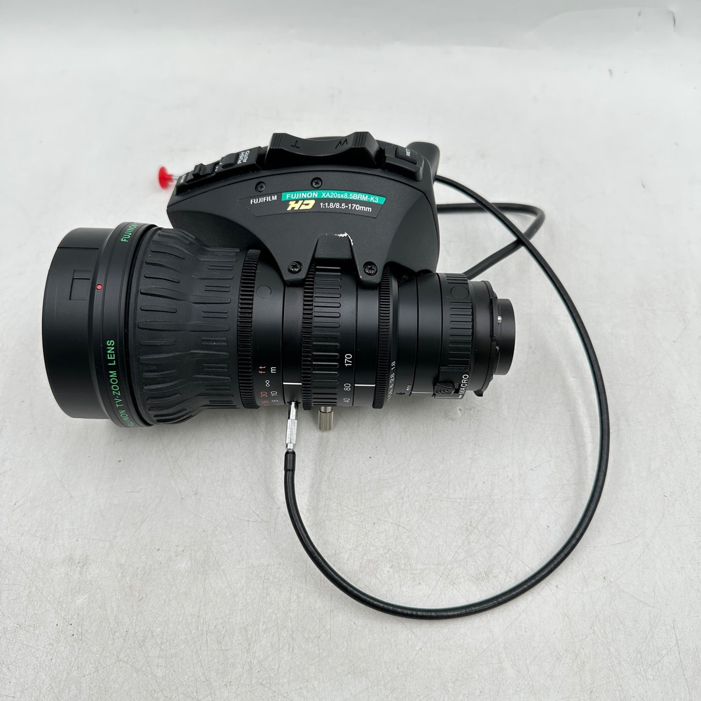 Fujinon HD TV Zoom Lens XA20sx8.5BRM‑K3 8.5-170mm f/1.8 2/3" B4 mount
