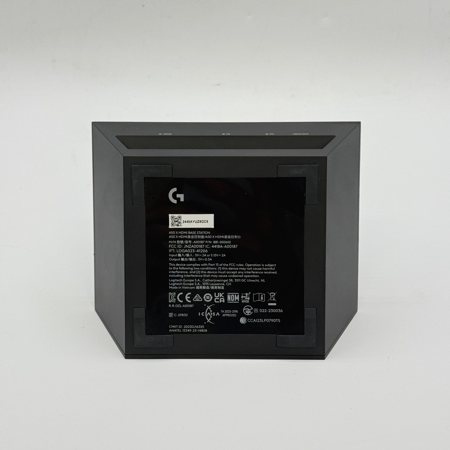 Logitech Astro A50X Wireless Gaming Stereo Headset Black With Base Station