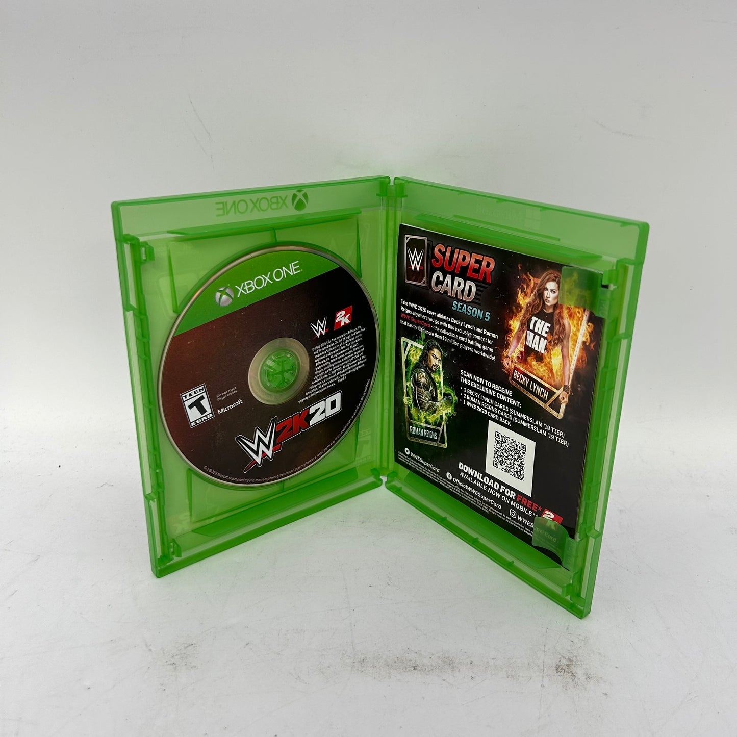 WWE 2K20 (Microsoft Xbox One, 2019)