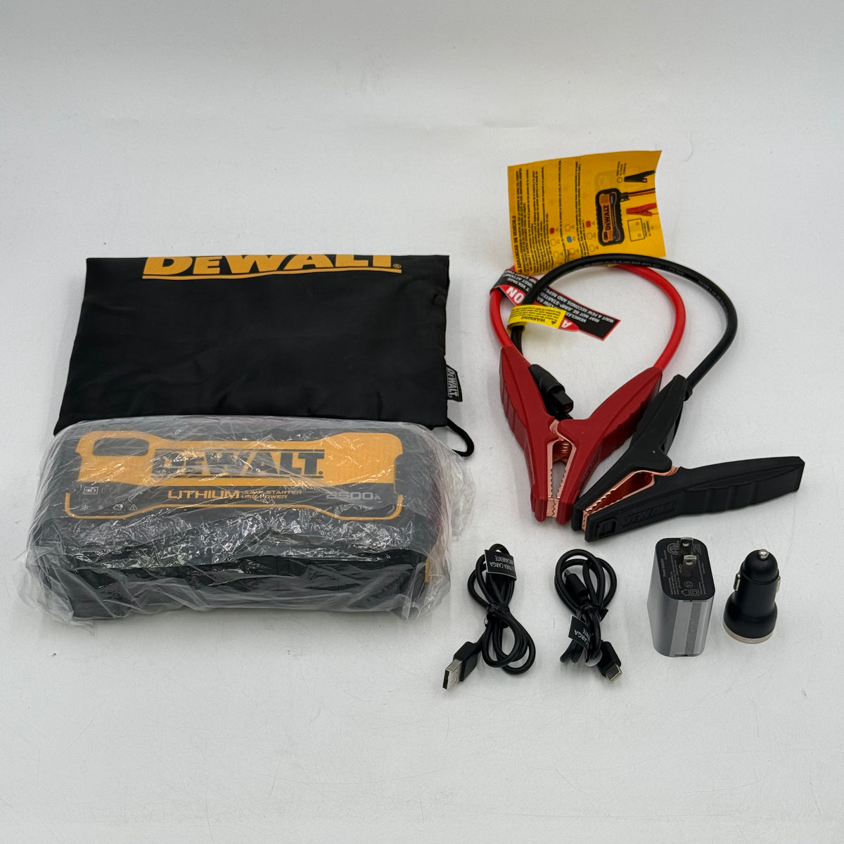 DeWalt DXAELJ25 20V Lithium Ion Battery Booster Automotive Jump Starter