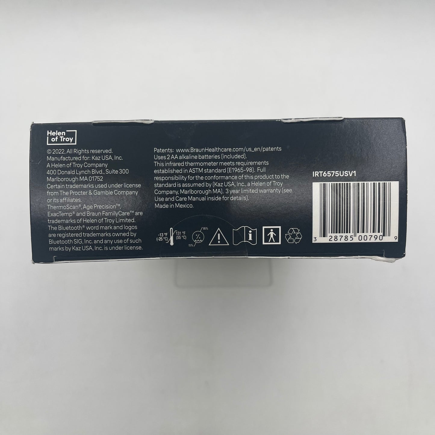 New Braun ThermoScan 7+ Connect Ear Thermometer IRT6575