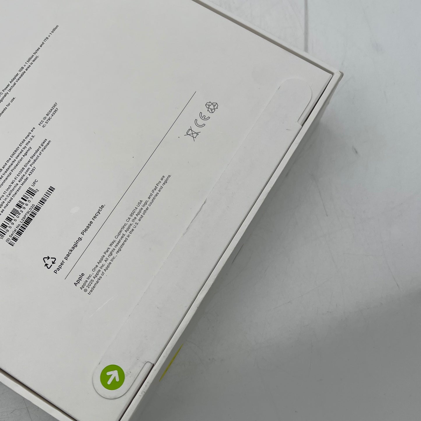 New WiFi Only Apple iPad Pro 11" M5 512GB Silver MDWN4LL/A