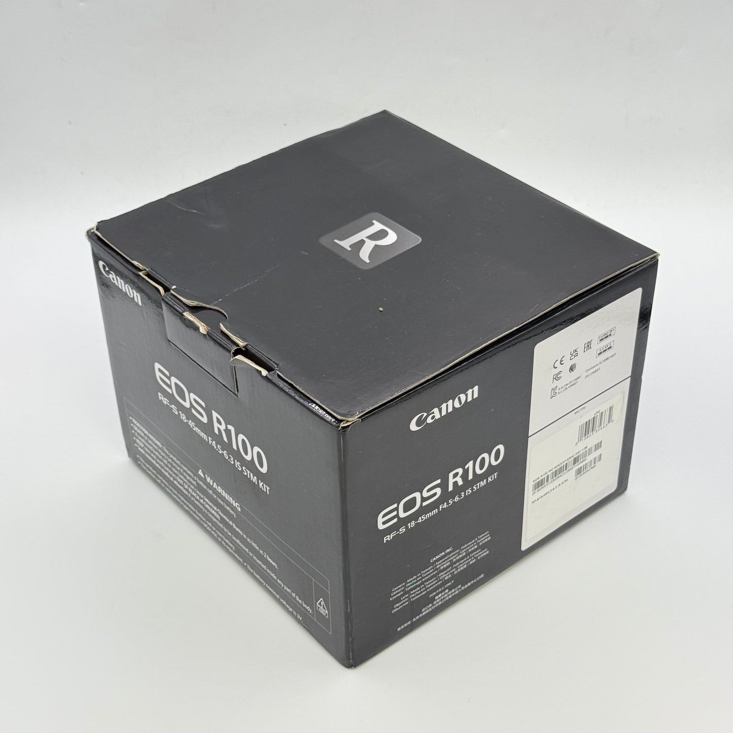 Canon EOS R100 24.1MP Mirrorless Digital Camera with RF-S 18-45 Lens IS STM KIT