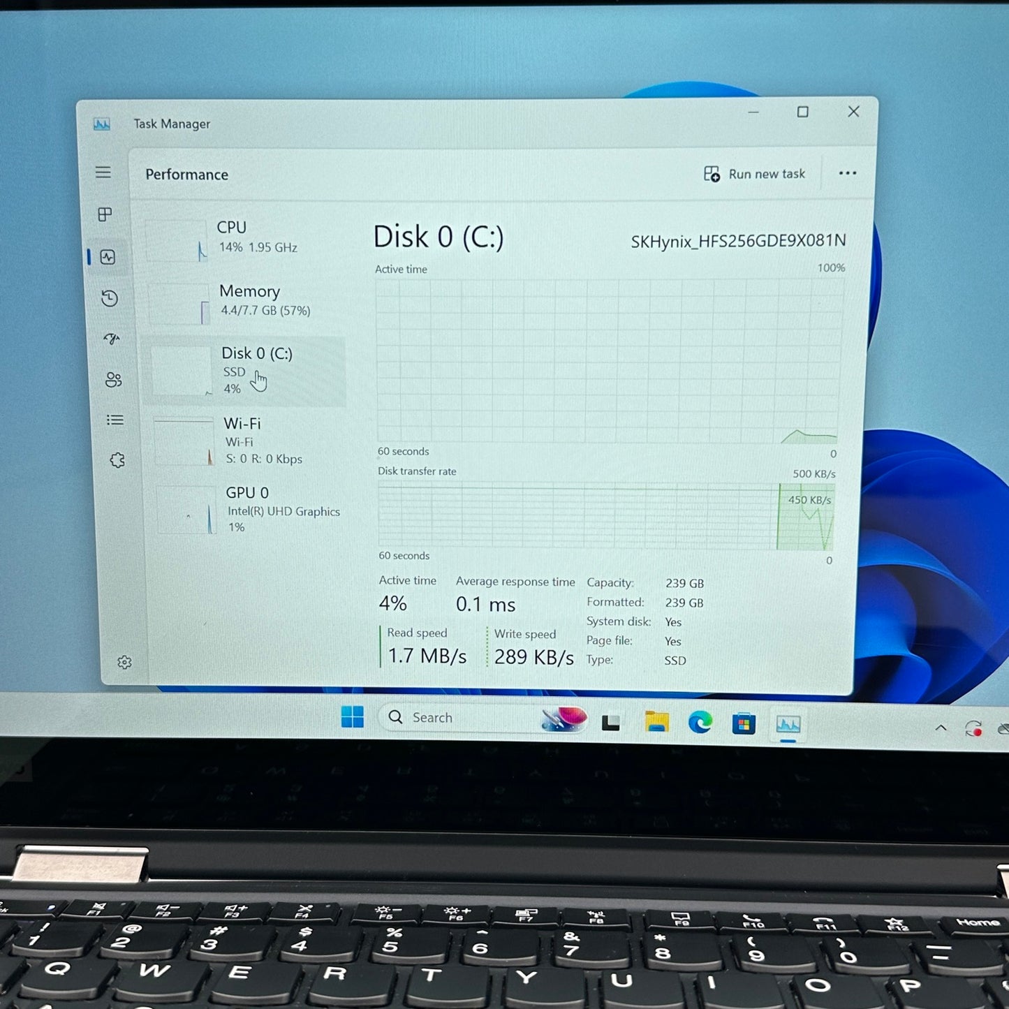 Lenovo ThinkPad 	X13 Yoga Gen 1 20SX 13.3" i5-10310U 1.7GHz 8GB RAM 256GB SSD
