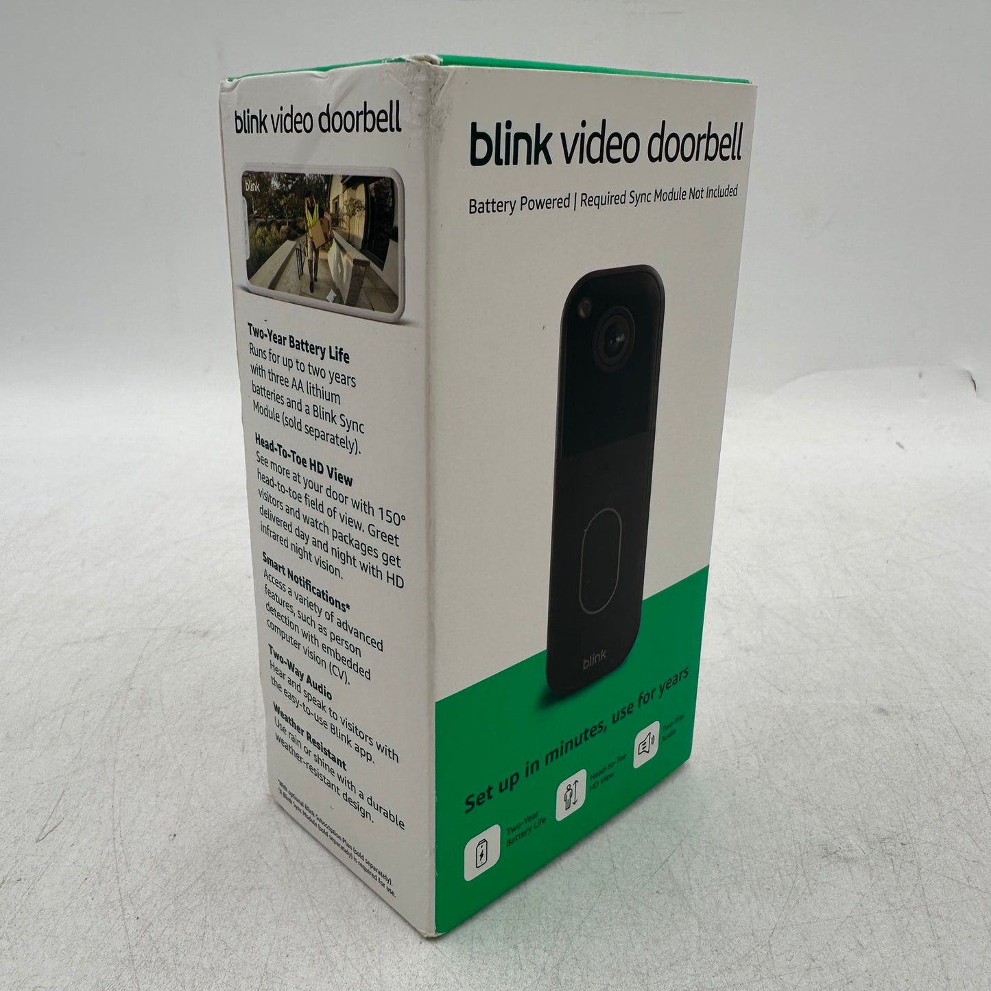 New Blink Video Doorbell (2nd Generation) Smart Doorbell B0DGQZ8JZK