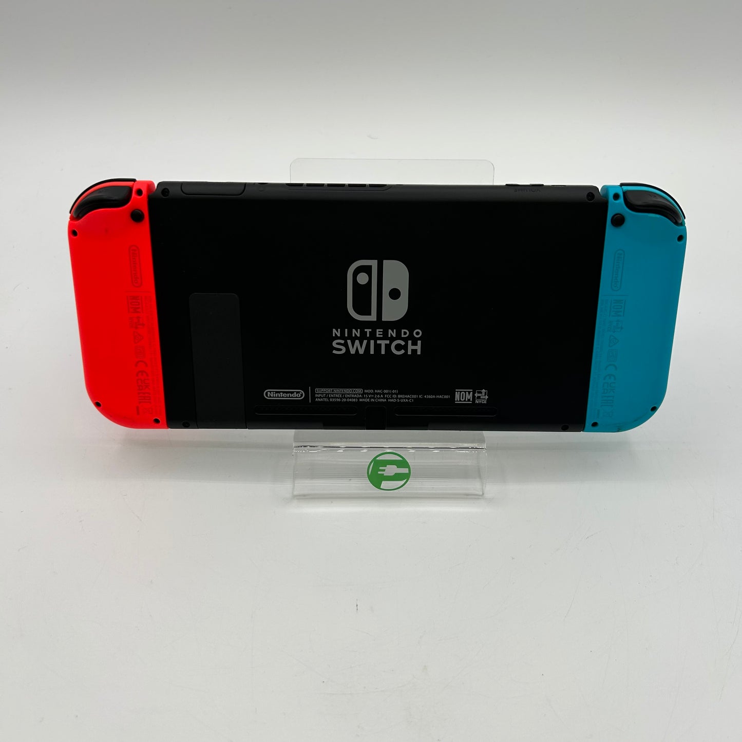 Nintendo Switch v1 Video Game Console HAC-001 Blue/Red W/ Carrying Case