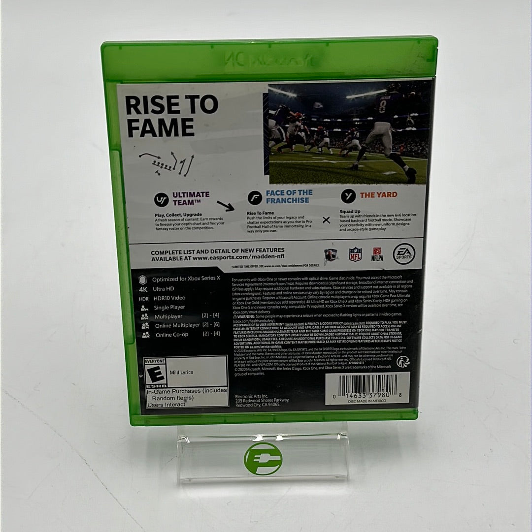 Madden NFL 21 (Microsoft Xbox One, 2020)