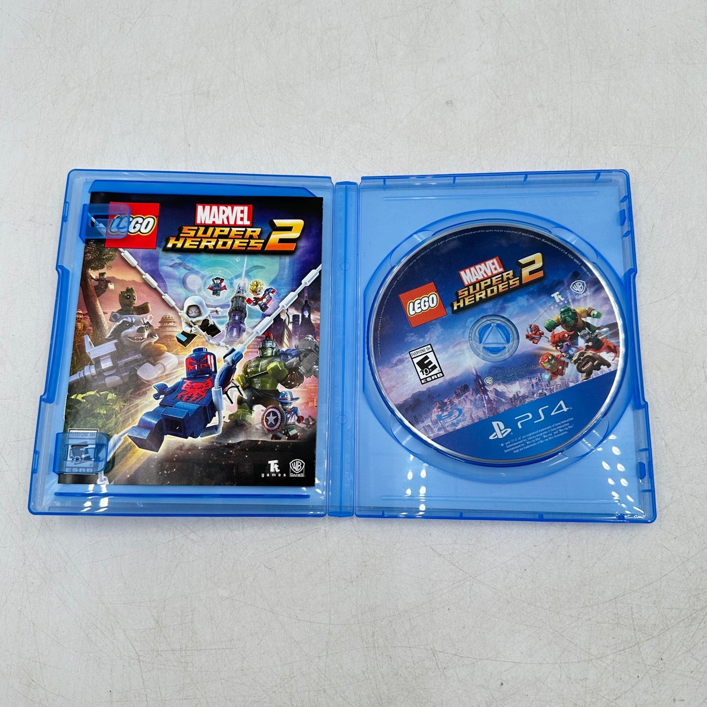 Lot of 2 Sony PlayStation 4 PS4 Games GTA5 Lego Marvel Super Heroes 2