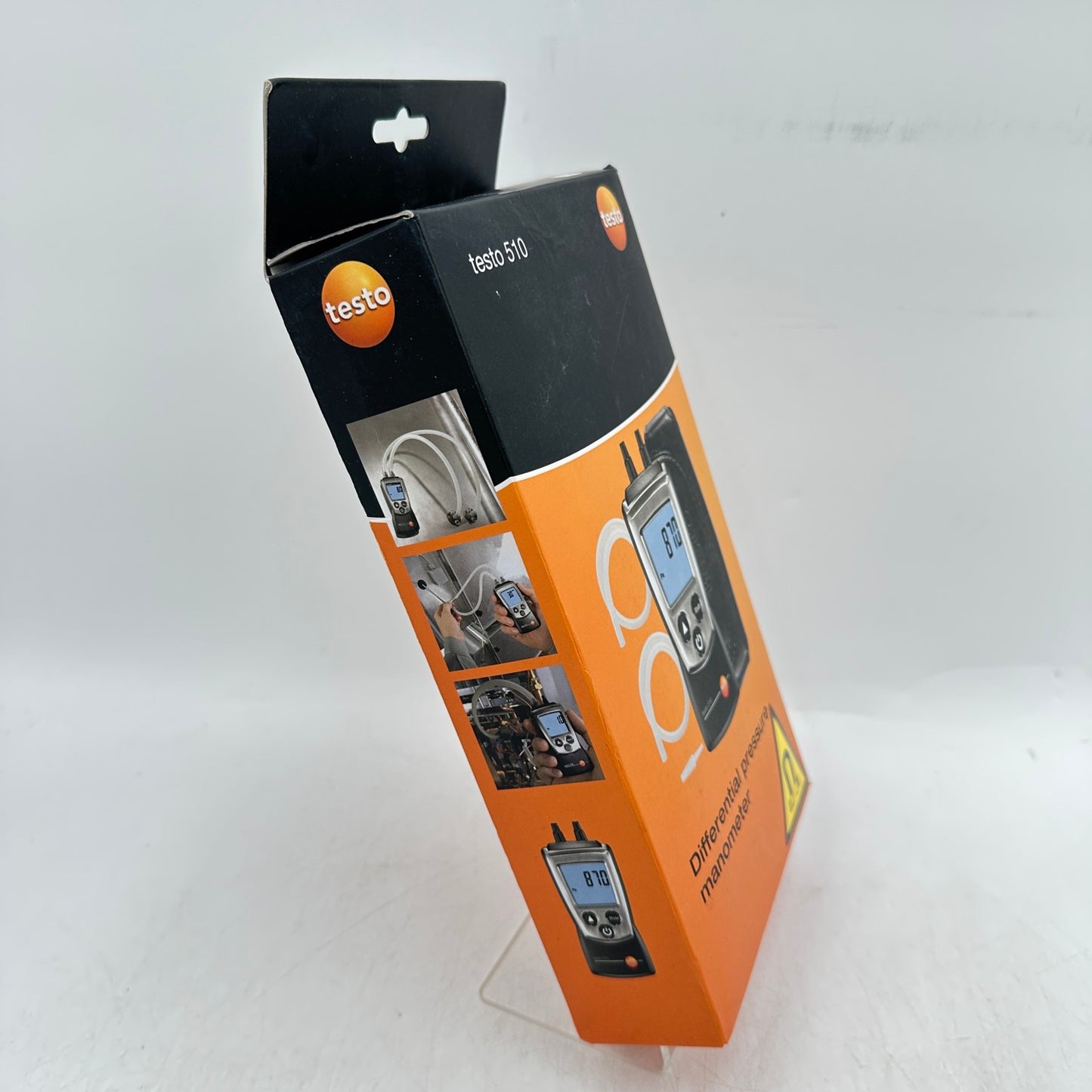 New Testo 510 Differential Pressure Manometer Tool 0563.051001