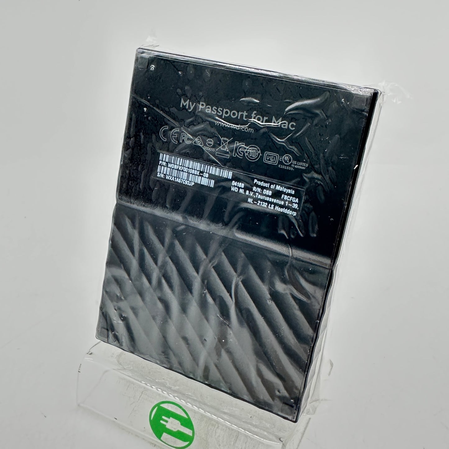 New Western Digital My Passport for Mac 1TB Portable Storage WDBFKF0010BBK-0B