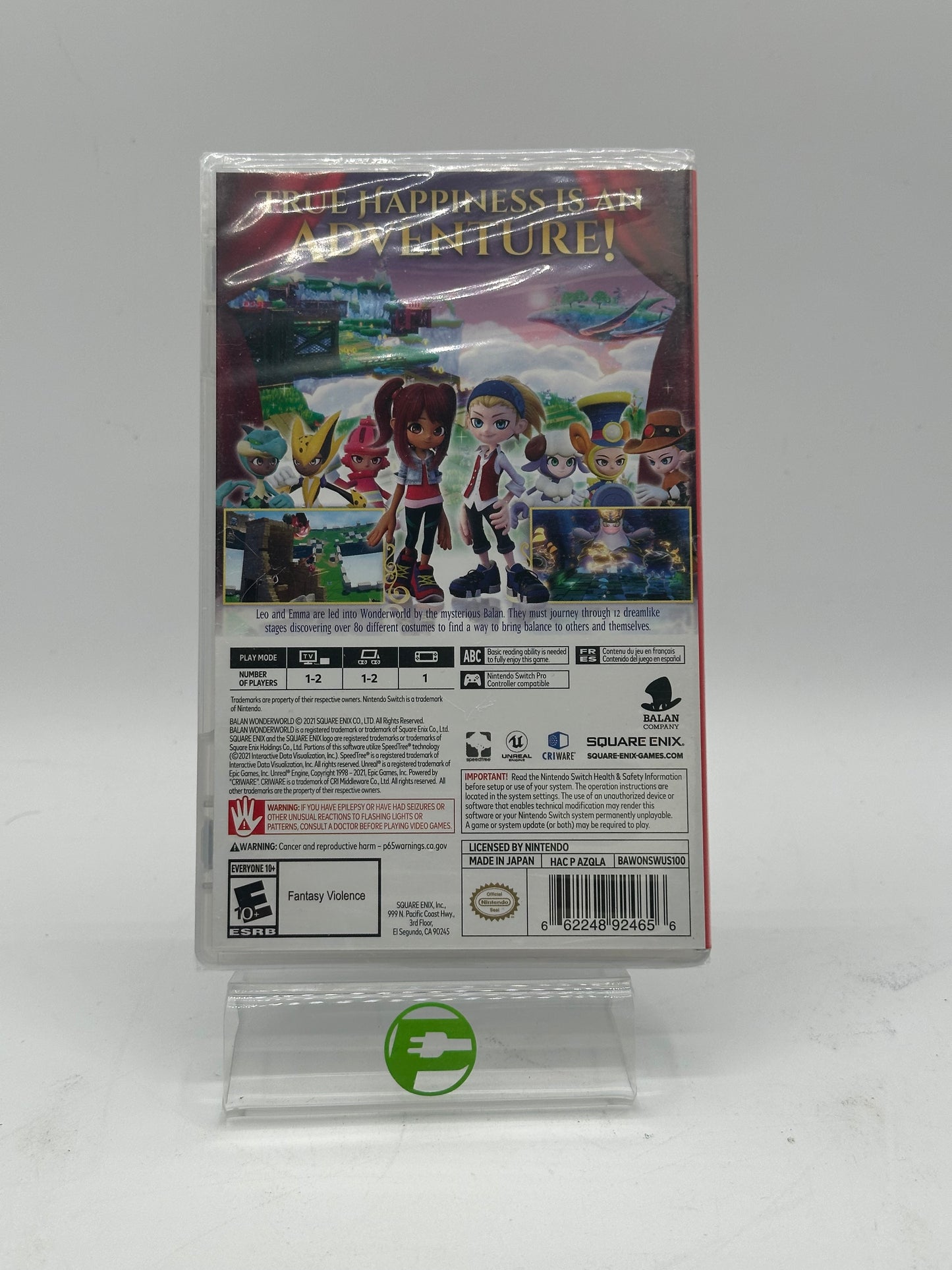 New Balan Wonderworld (Nintendo Switch, 2021)