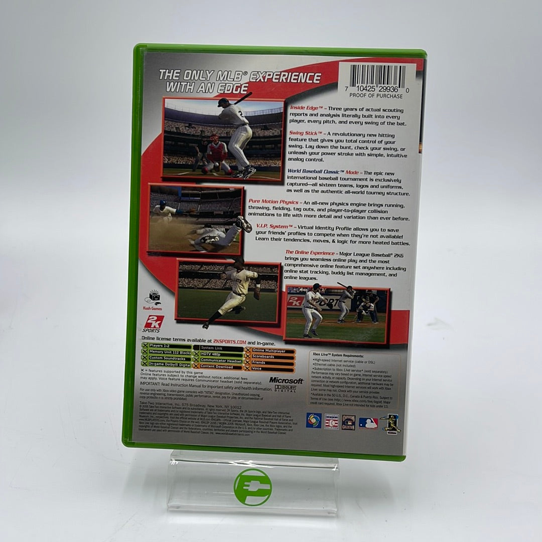 Major League Baseball 2K6 (Microsoft Xbox, 2006)