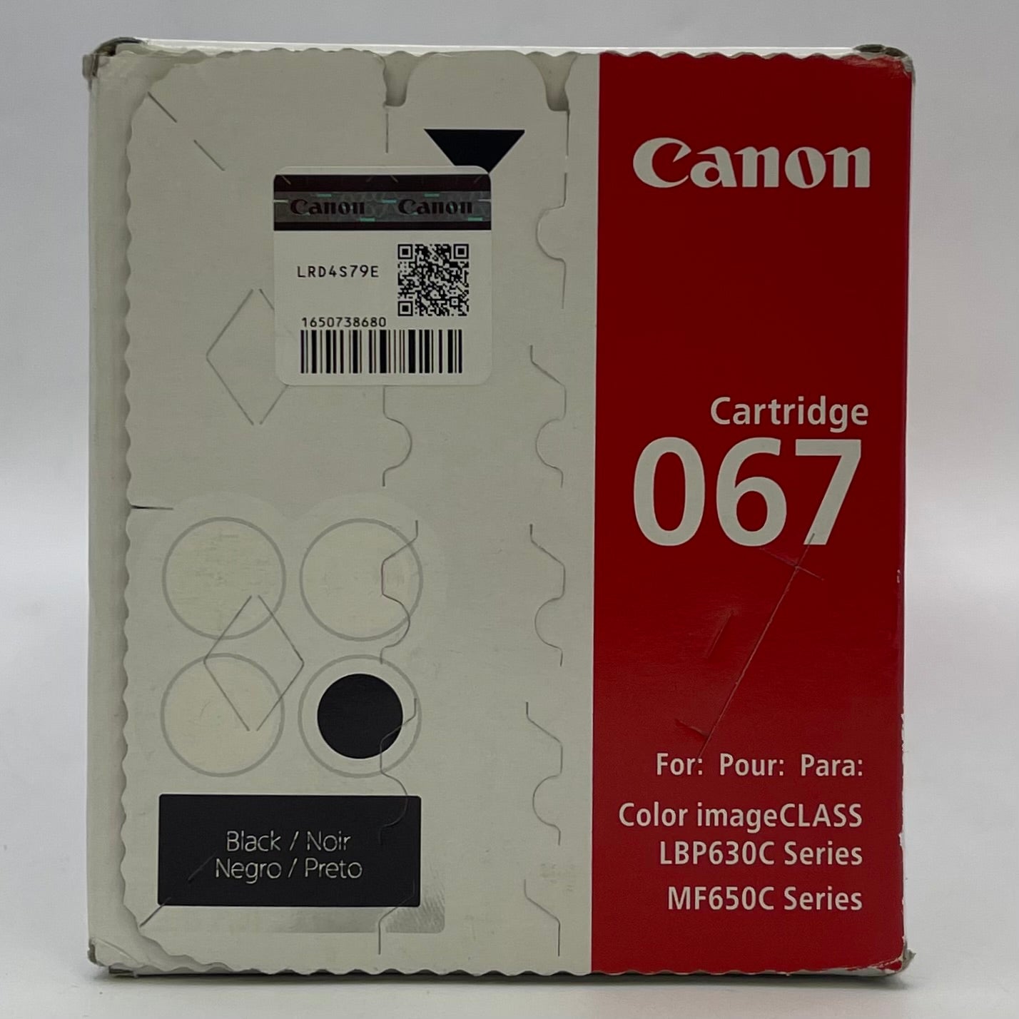 New Canon 067 5102C001AA Black Toner Cartridge