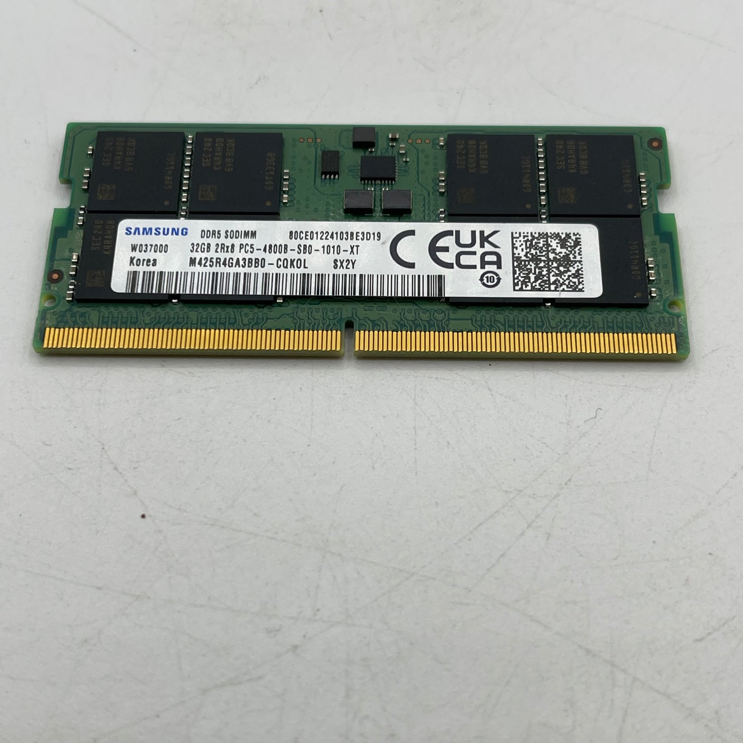 Samsung Sodimm 32GB (1x32GB) RAM DDR5 4800MHz M425R4GA3BB0-CQK0L