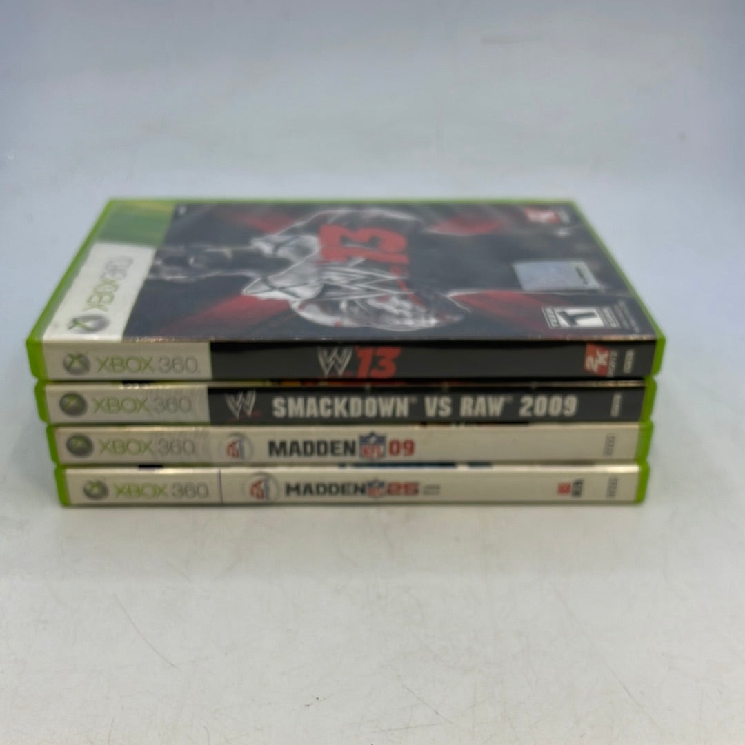 Lot of 5 Games (Microsoft Xbox 360, 2008-2013)