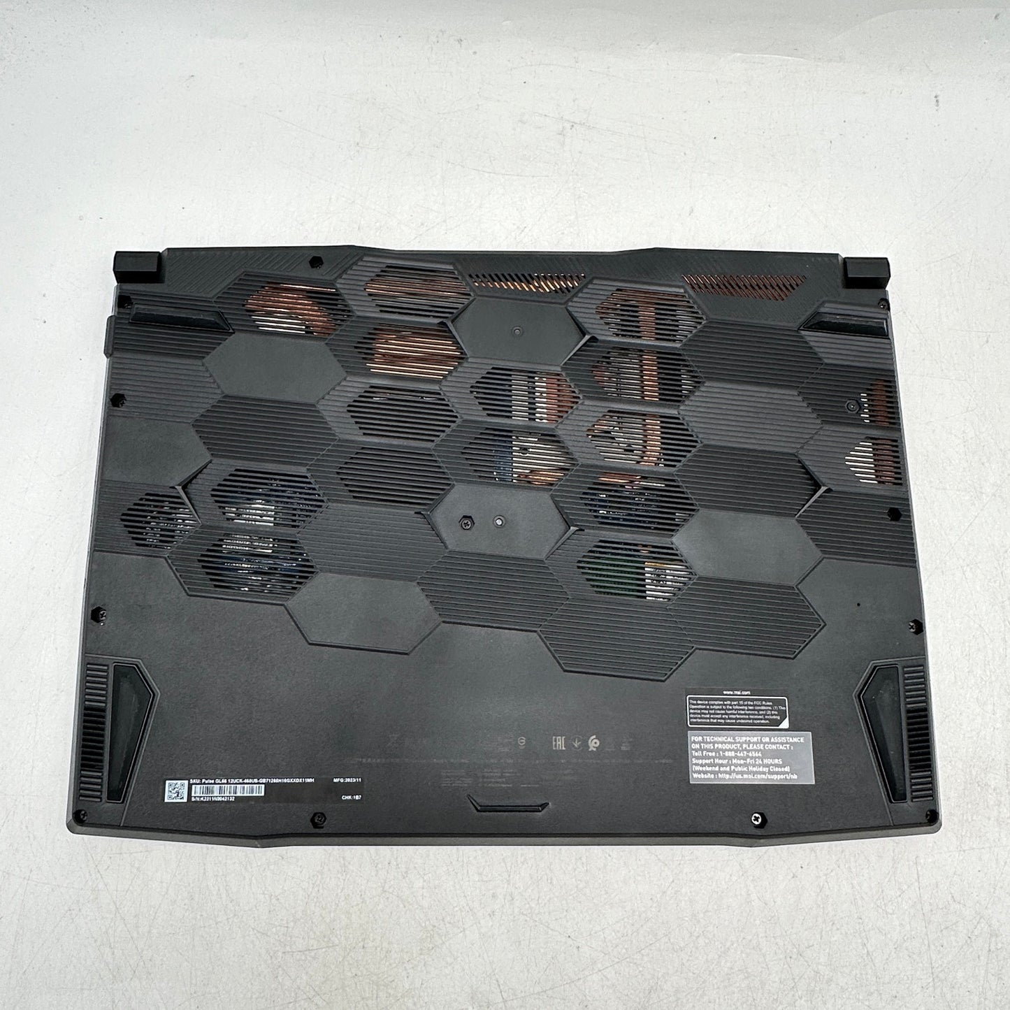 MSI Pulse GL66 12UCK-468 15.6" i7-12650H 2.7GHz 32GB RAM 1TB SSD GeForce RTX3050