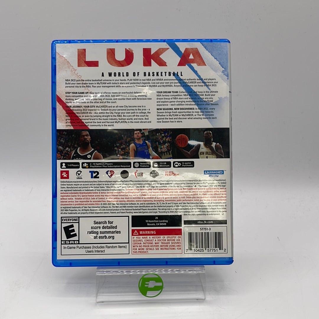 NBA 2K22 (Playstation 5, 2021)