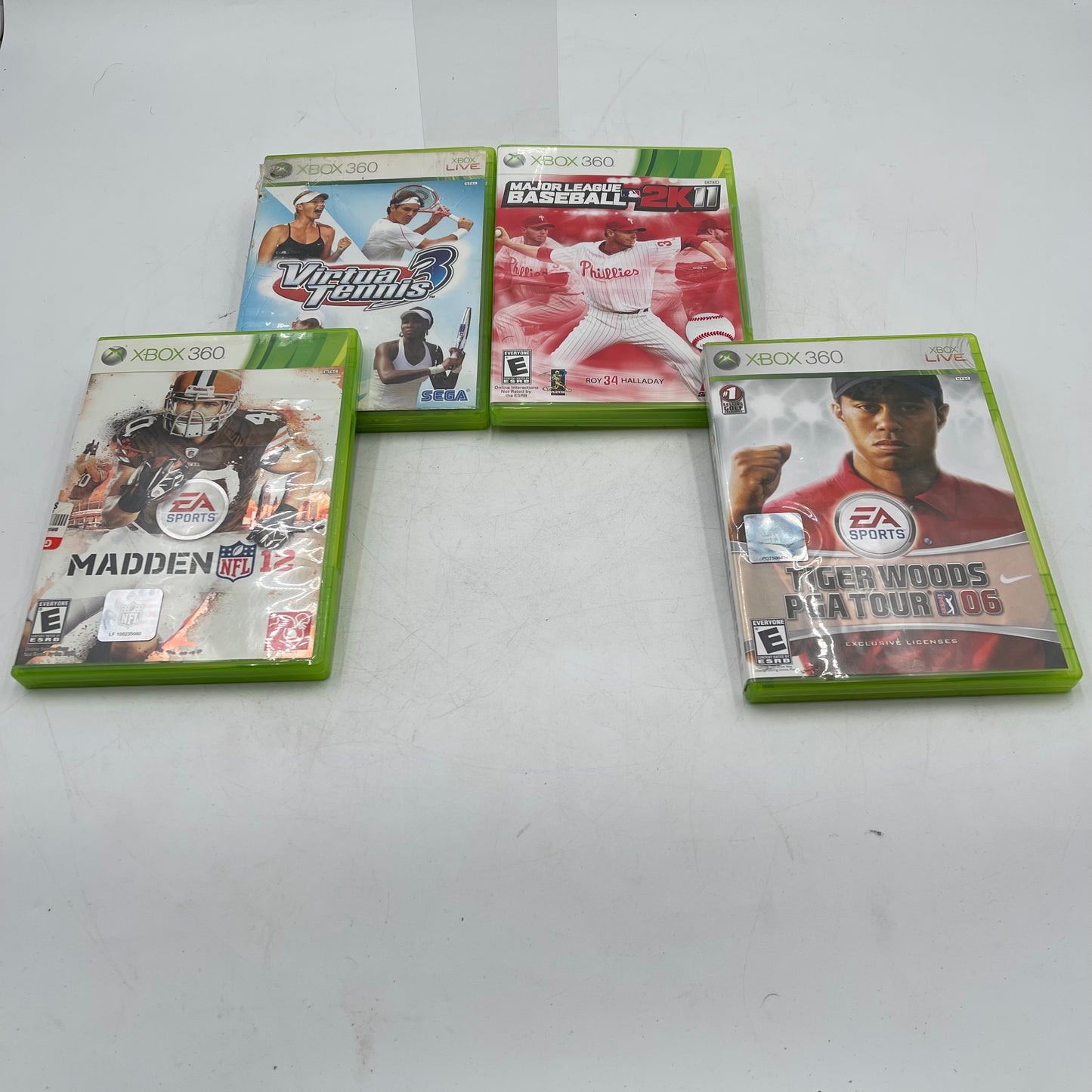 Sports Bundle (Microsoft Xbox 360, Various) Multiple Games