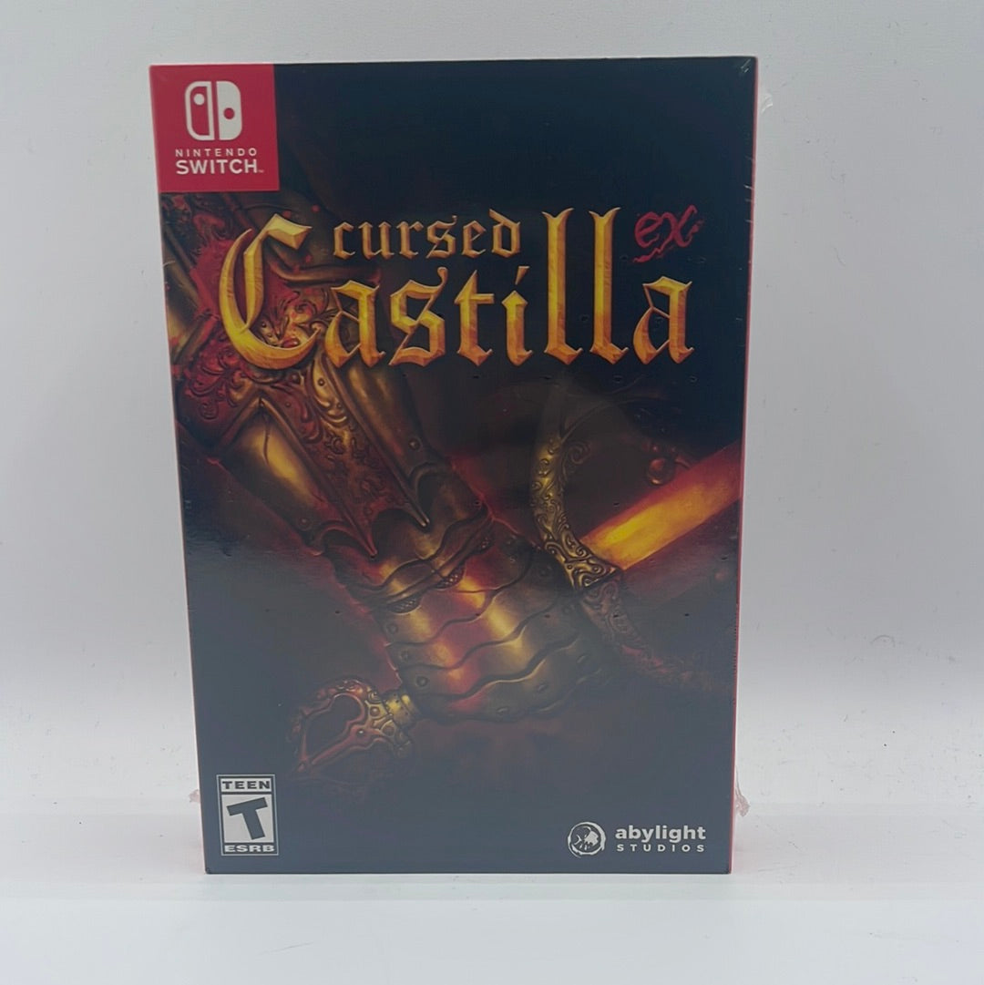 New Sealed Cursed Castilla EX - Collector's Edition - Nintendo Switch Game