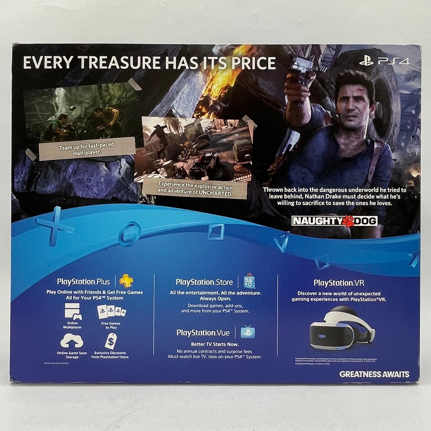 New Sony PlayStation 4 Slim PS4 500GB Black Console Gaming System 