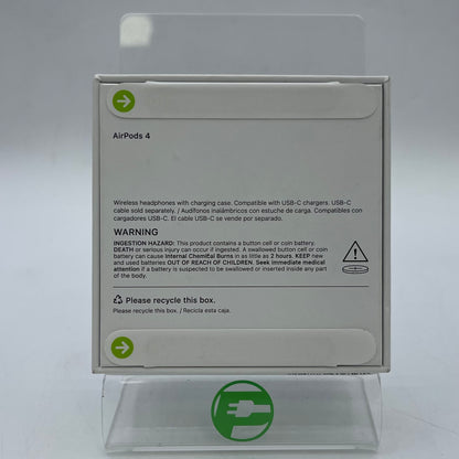 New Apple AirPods 4th Gen with Charging Case MXP63LL/A