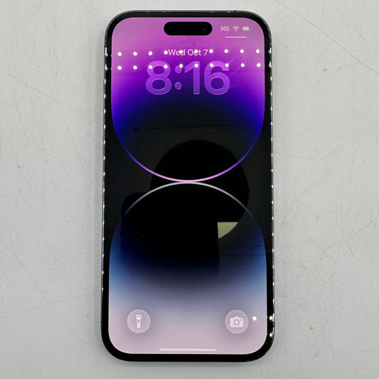 Factory Unlocked Apple iPhone 14 Pro 256GB Deep Purple MQ1D3LL/A