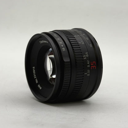 7Artisans Standard Prime Lens 35mm f/1.4 For Canon EF-M Mount