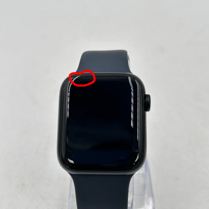 Unlocked Apple Watch SE 2nd Gen 44MM Black Aluminum Gray Sport Loop MXG23LL/A