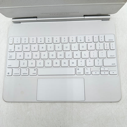 Apple Magic Keyboard for iPad 11" Keyboard Folio Case White A2261 READ