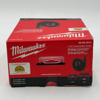 New Milwaukee 49-90-2014 1-1/4" Expandable Hose