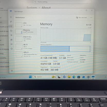 Lenovo ThinkPad T14s Gen 1 14" Ryzen 5 Pro 4650U 2.1GHz 8GB RAM 512GB SSD