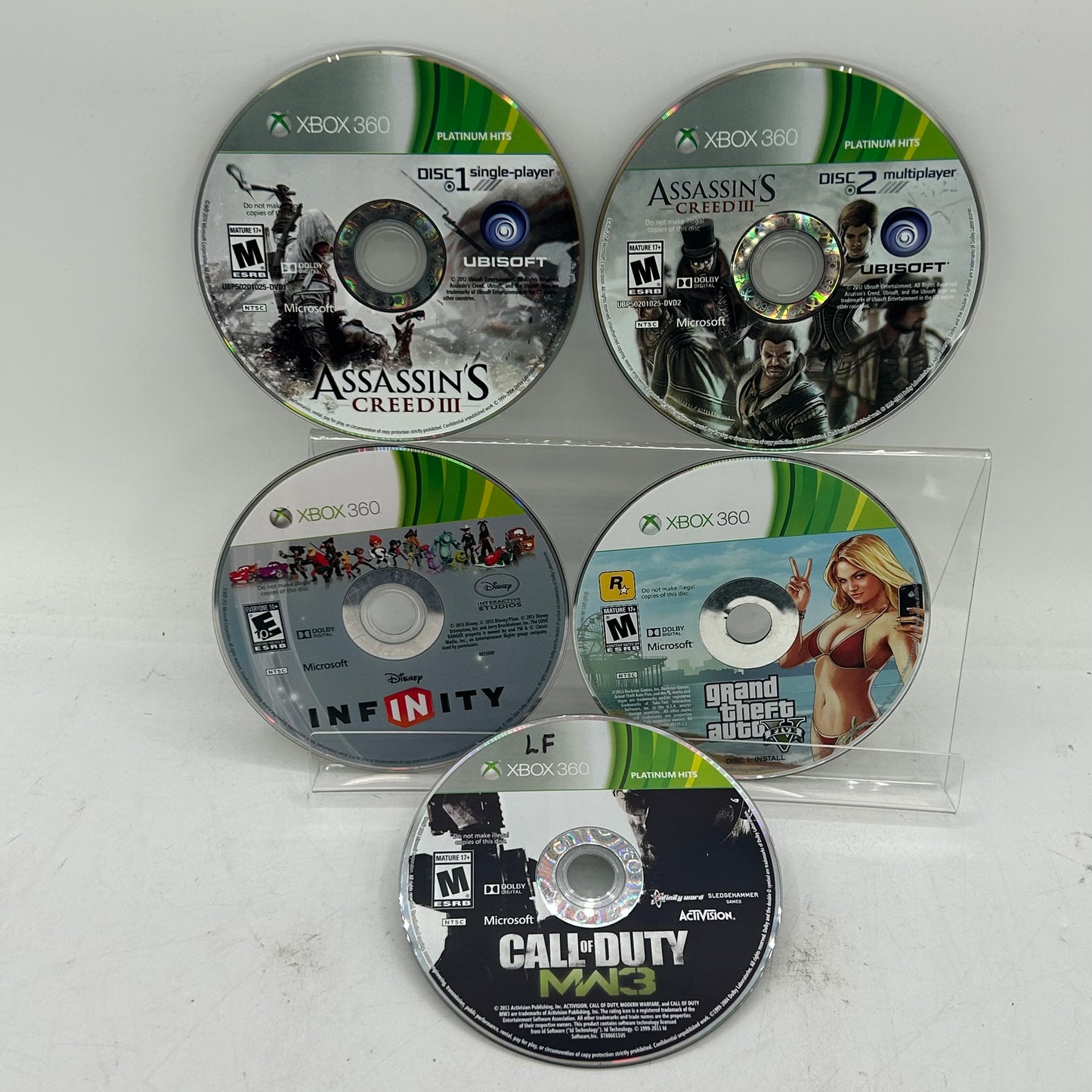 Lot of 10 Microsoft Xbox 360 Games