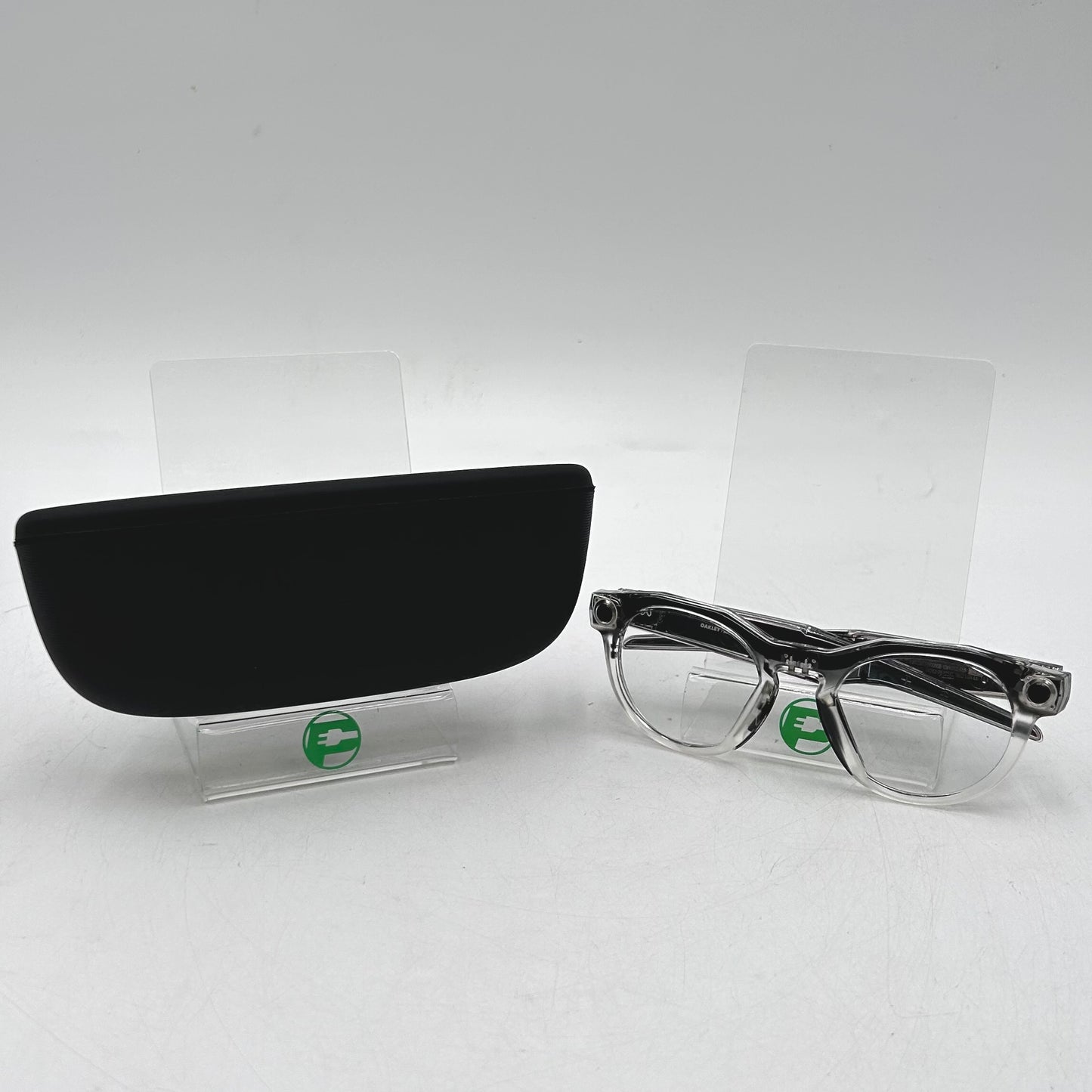 Oakley Meta HSTN Clear Transitions OW8002-02 AI Smart Glasses