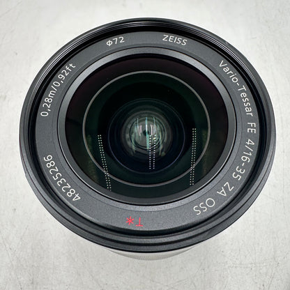 New Sony Vario-Tessar T* FE 16-35mm f/4 ZA OSS E-Mount Full-Frame Lens SEL1635Z