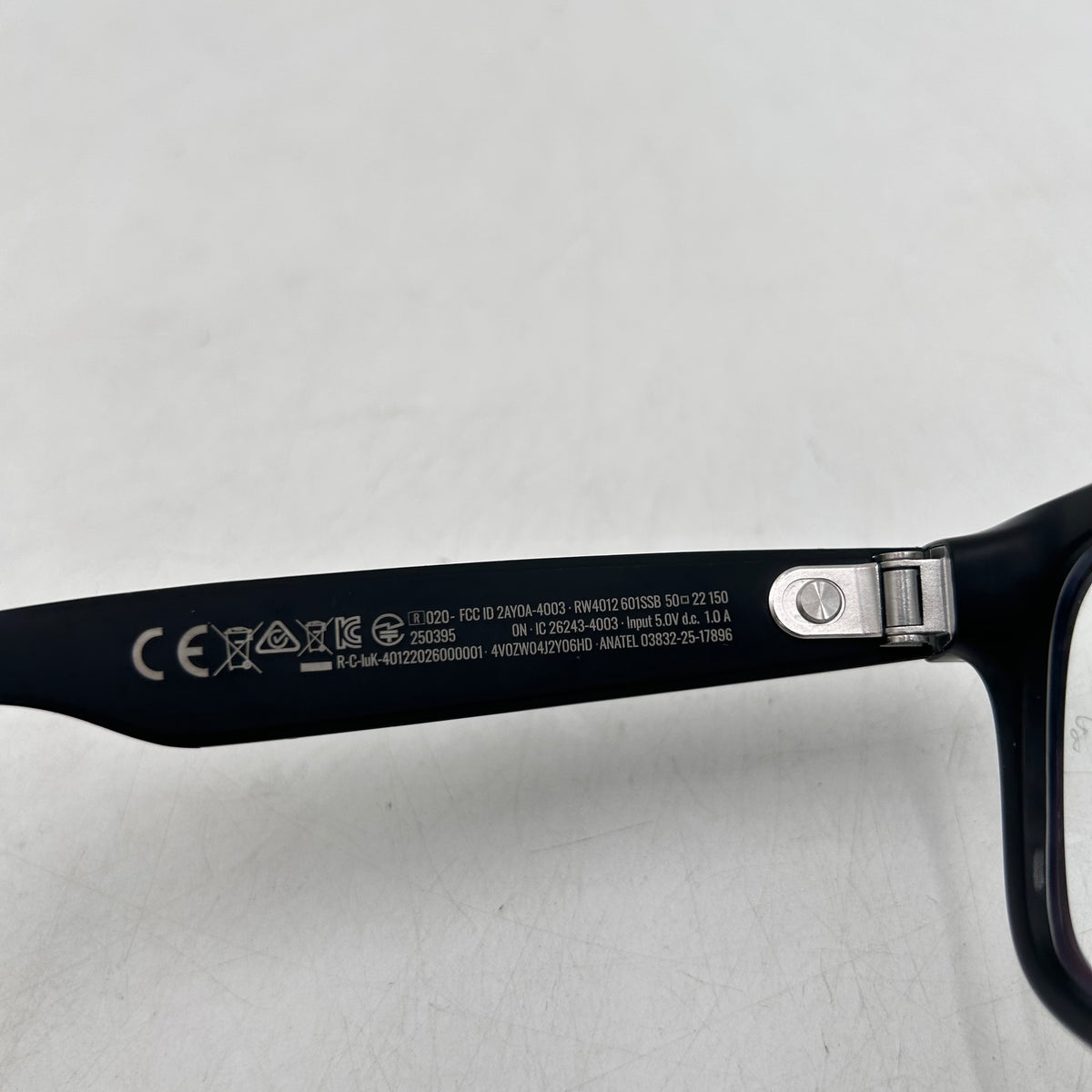 Ray-Ban Meta Wayfarer Gen 2 Matte Black Standard RW4012 601SSB AI Smart Glasses