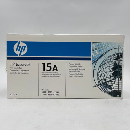 New HP 15A C7115A Black Print Cartridge