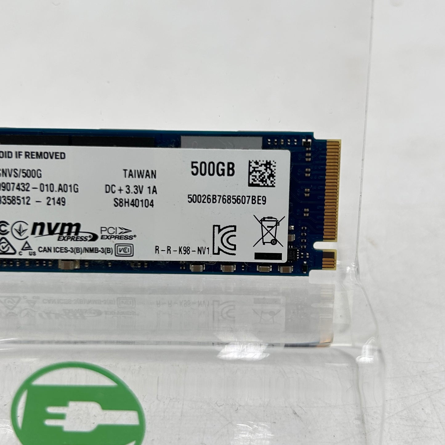 Kingston 2280mm NV1 500GB M.2 NVMe Gen 3.0 x 4 SSD SNVS/500G