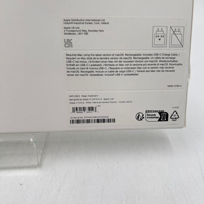 New Apple Magic Keyboard A3203 White