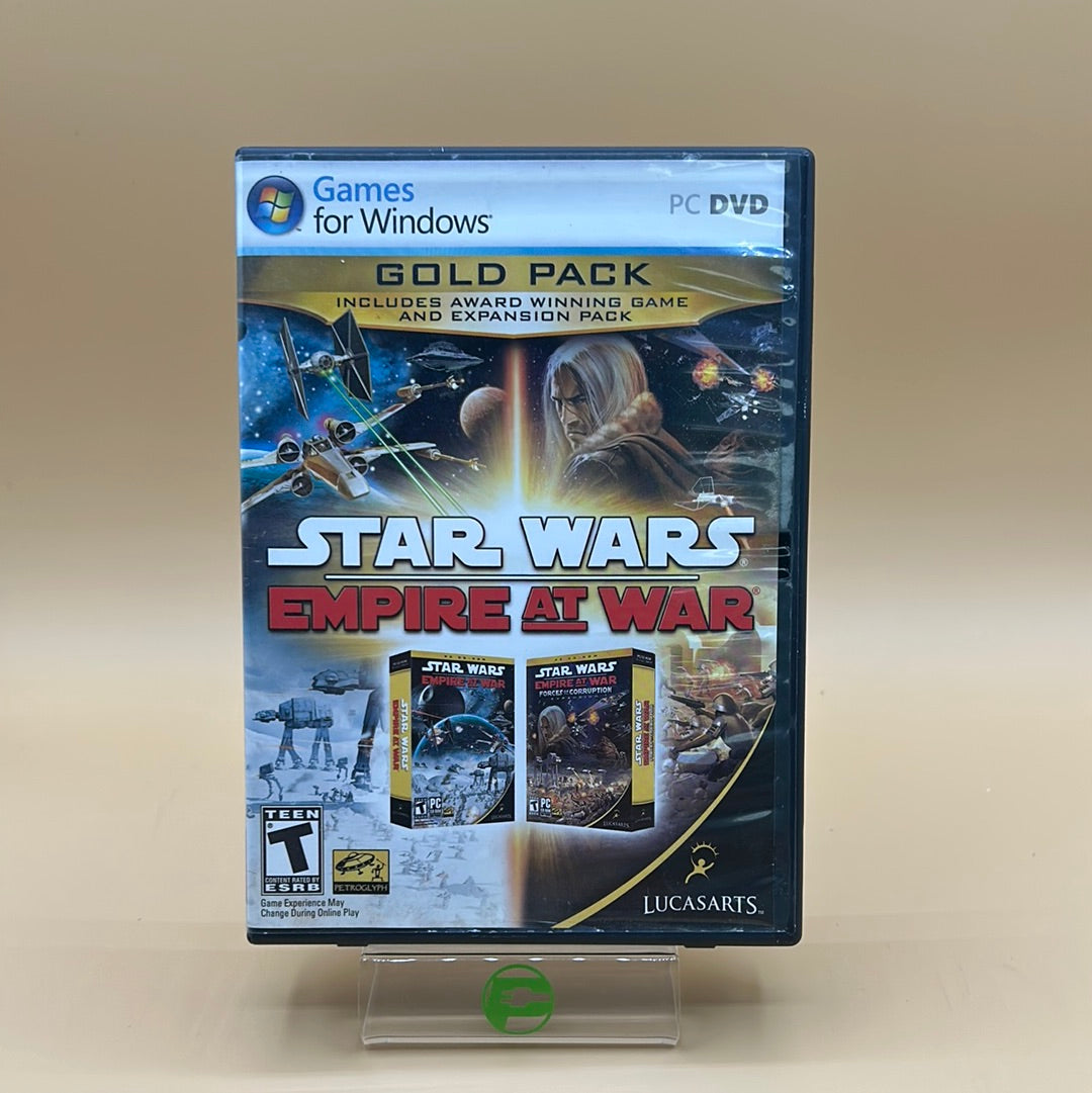 Star Wars: Empire At War Gold Pack  (PC,  2006)