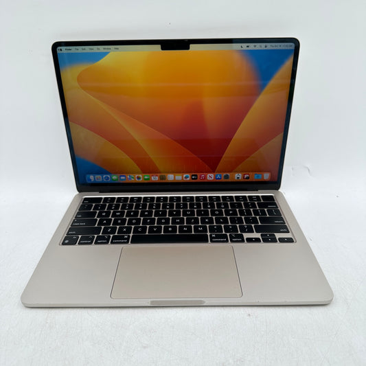 2022 Apple MacBook Air 13.6" M2 8C GPU 3.5GHz 16GB RAM 256GB SSD A2681