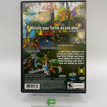 Teenage Mutant Ninja Turtles 3: Mutant Nightmare (Sony PlayStation 2 PS2, 2005)