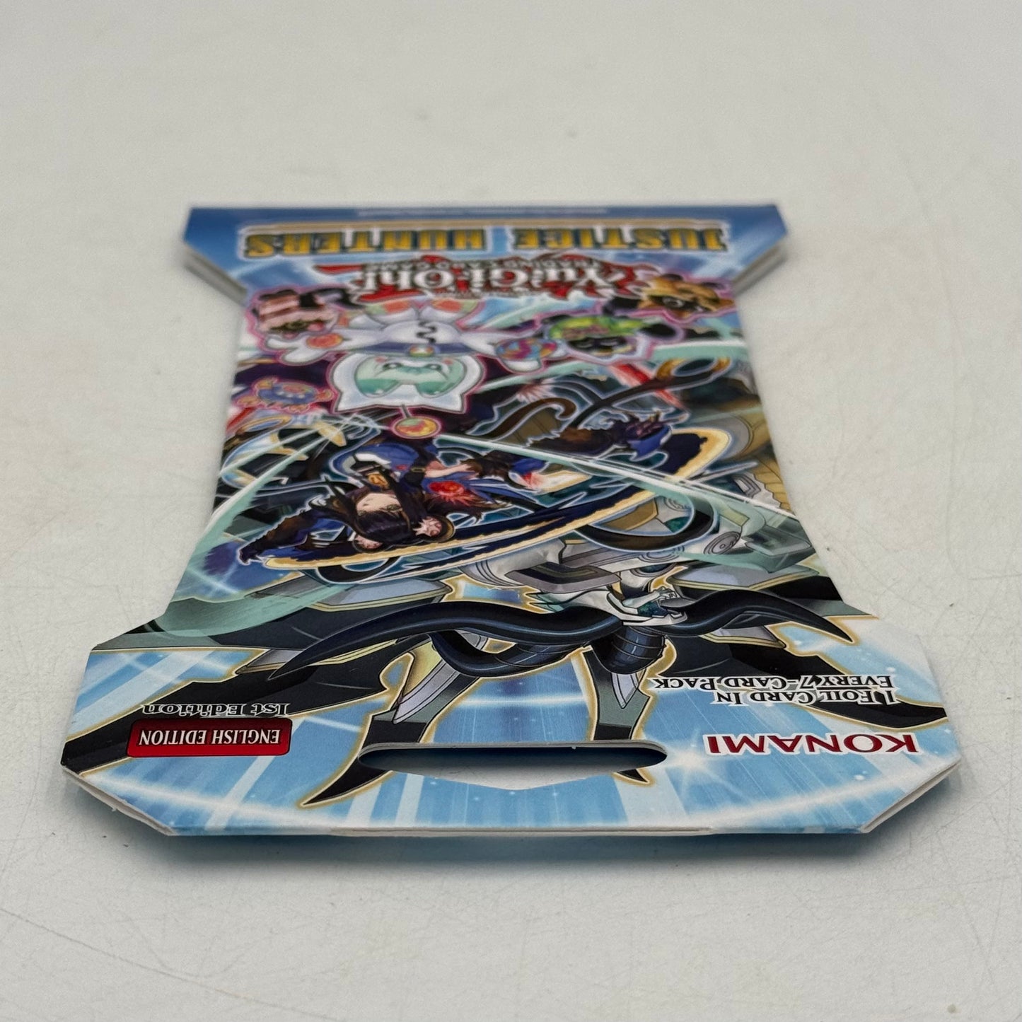 New Yui-Gi-Oh! Justice Hunters Sleeved Booster Pack 1st Edition