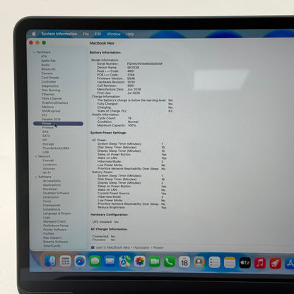 2026 Apple MacBook Neo 13" A18 Pro 5C GPU 4.0GHz 8GB RAM 256GB SSD MHFF4LL/A