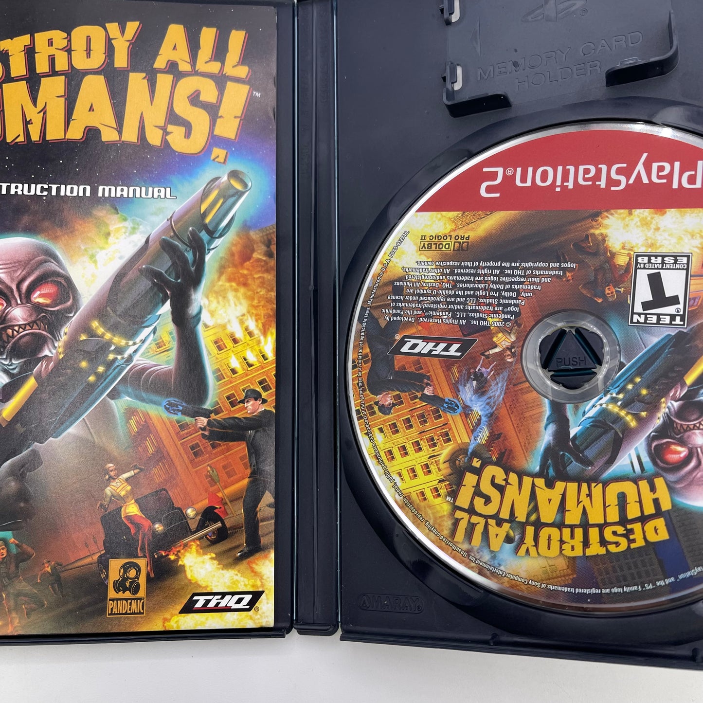 Destroy All Humans (Sony PlayStation 2 PS2, 2005)