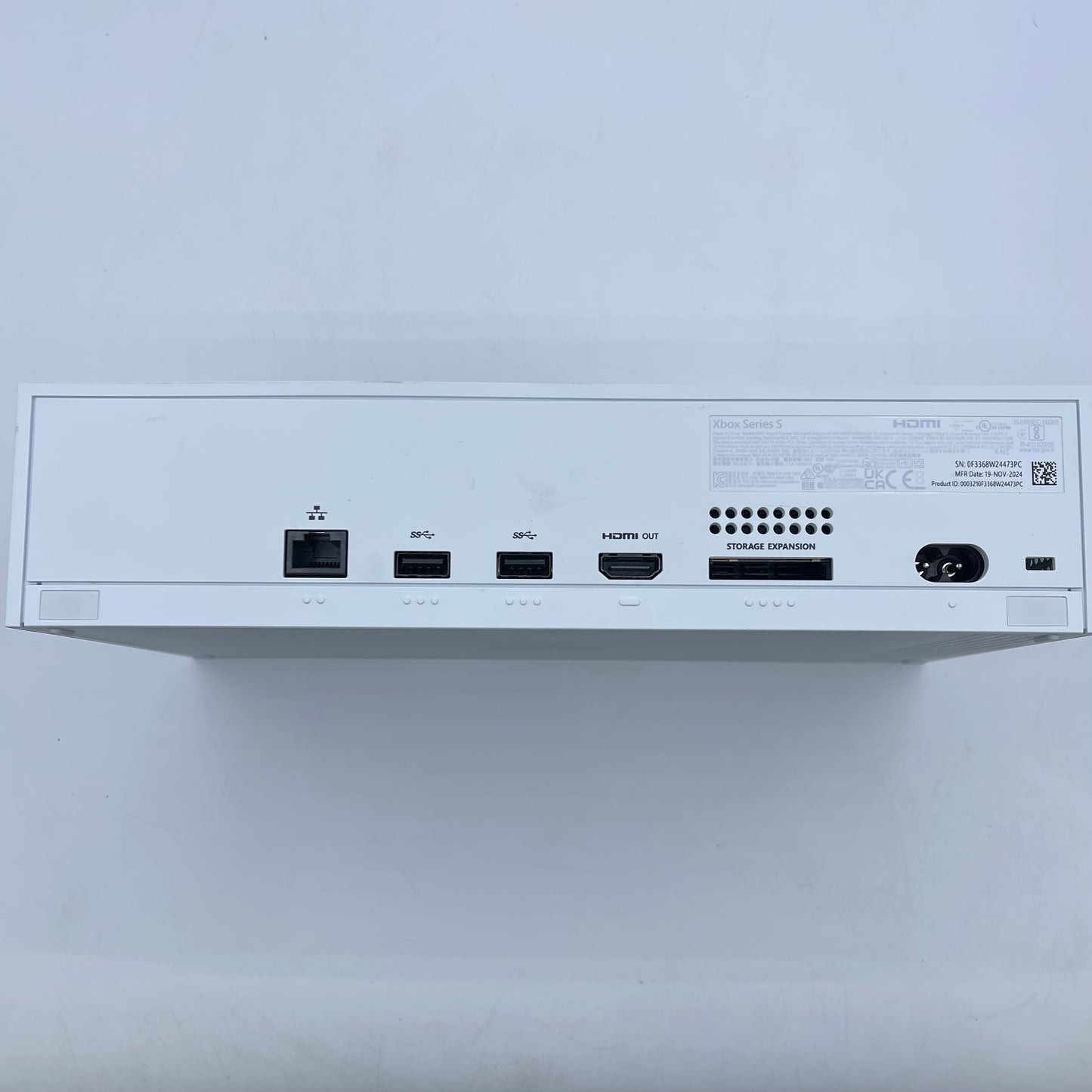 Microsoft Xbox Series S 512GB Console Gaming System Only Robot White 1883